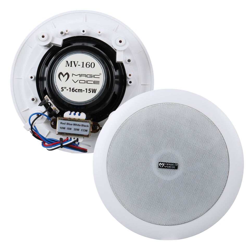 MagicVoice MV-160 16 Cm Trafolu Alçıpan Tavan Hoparlör
