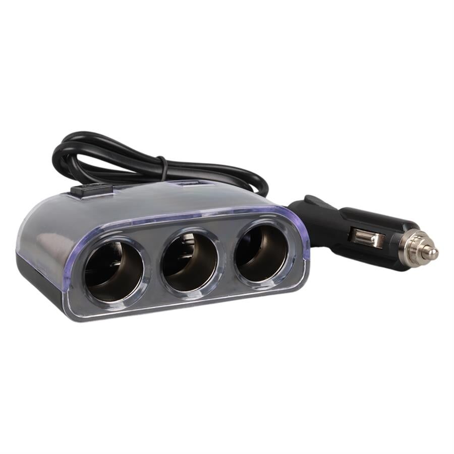 Olesson 1505 12-24V 120Watt 3'Lü Araç Çakmak Çoklayıcı