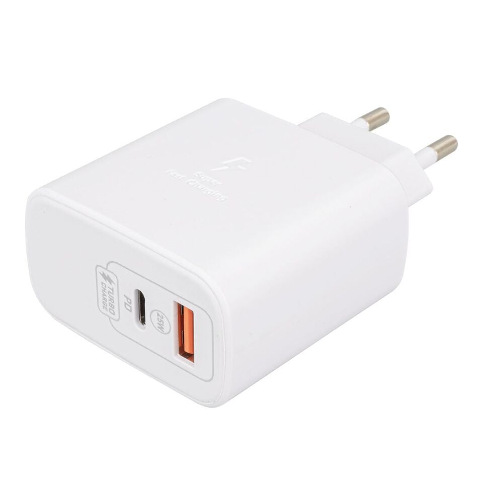 Weko WK-21446 Mi10-UC Type-C + USB Telefon Şarj Adaptörü