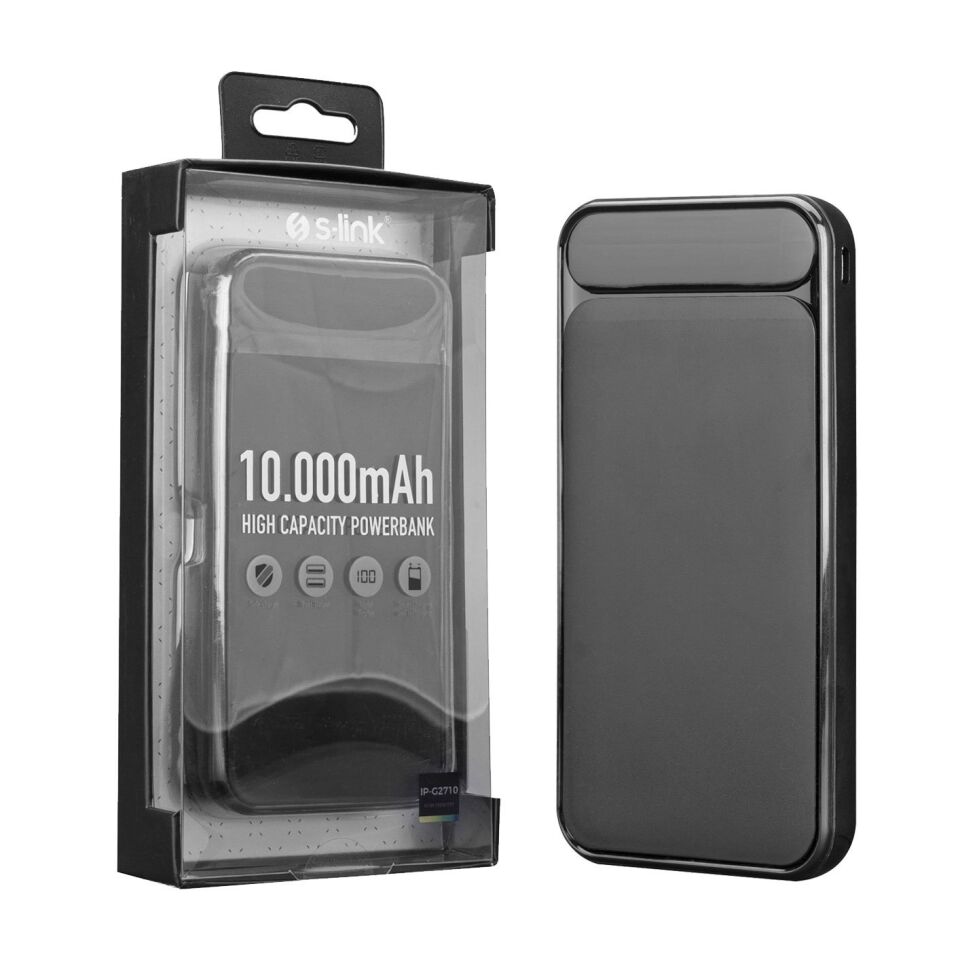 S-Link IP-G2710 10000 mah Siyah Powerbank