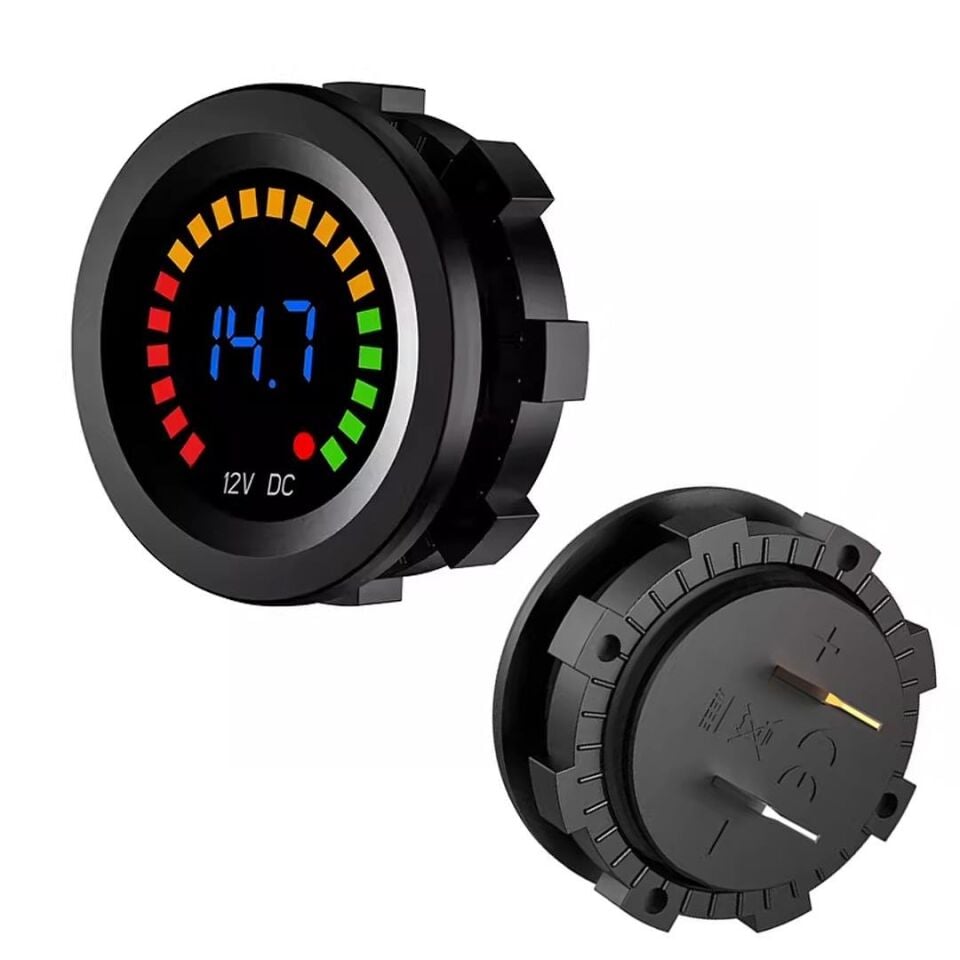 Powermaster IC-230E 6-18 Volt 28 Mm Pano Tipi Voltmetre