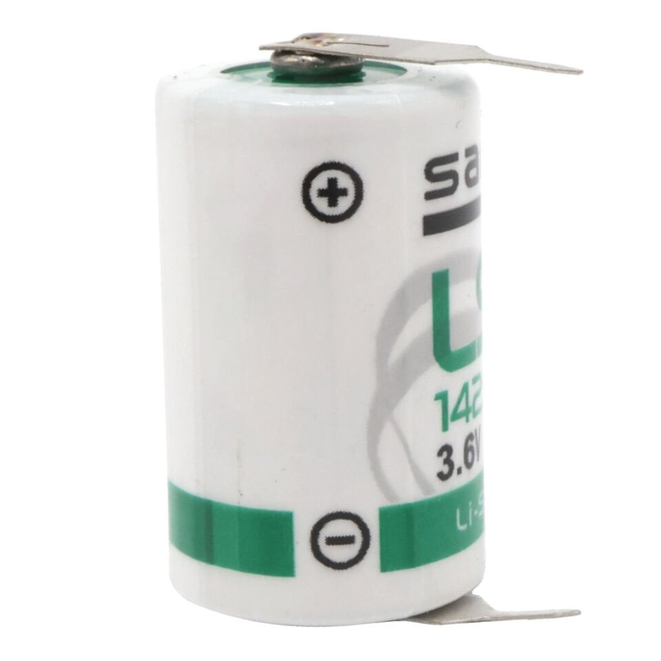 Saft LI-SOCI2 3.6 Volt 14250 Lityum Kısa Puntalı Pil