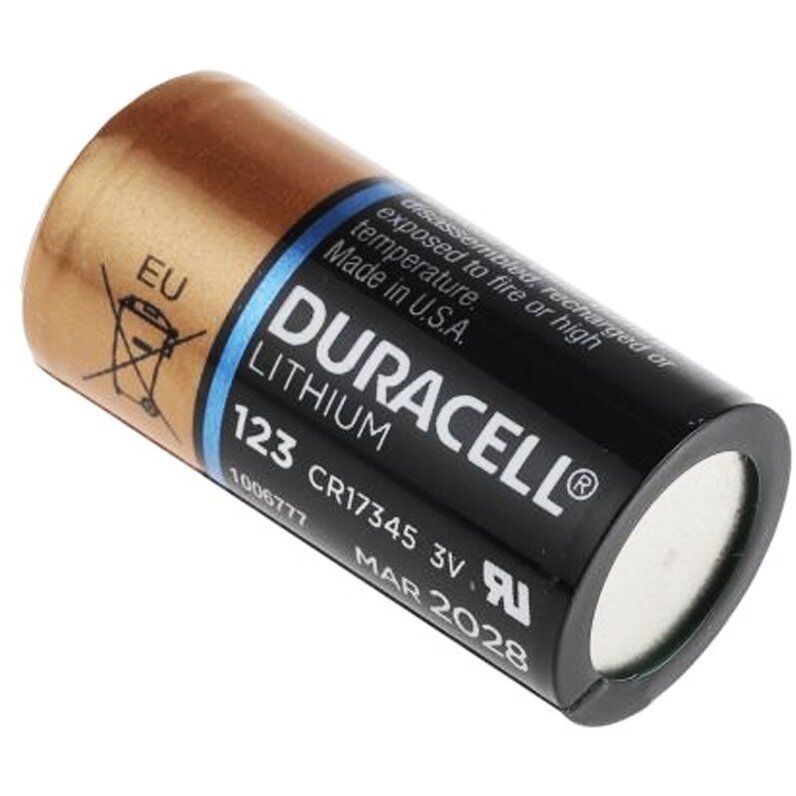 Duracell CR123A CR17345 3 Volt Ultra Lityum Pil