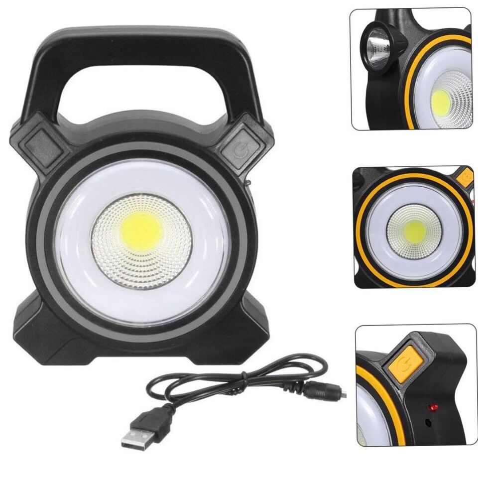 Powermaster JY-819A 3 Modlu Solar + Şarjlı Çalışma Lambası