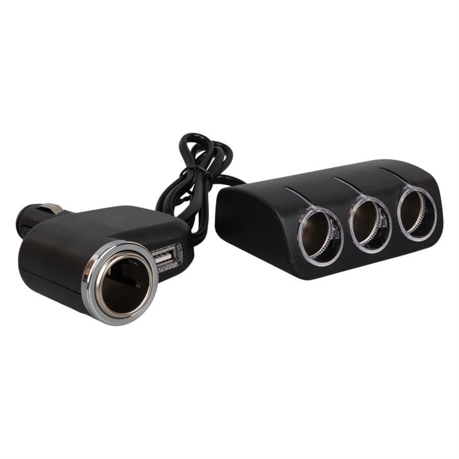 Olesson 1528 12-24V 120 Watt 3'Lü Araç Çakmak Çoklayıcı