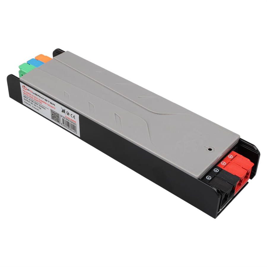 Powermaster PM-26839 12 Volt 10 Amper 120 Watt Slim Metal Kasa Adaptör