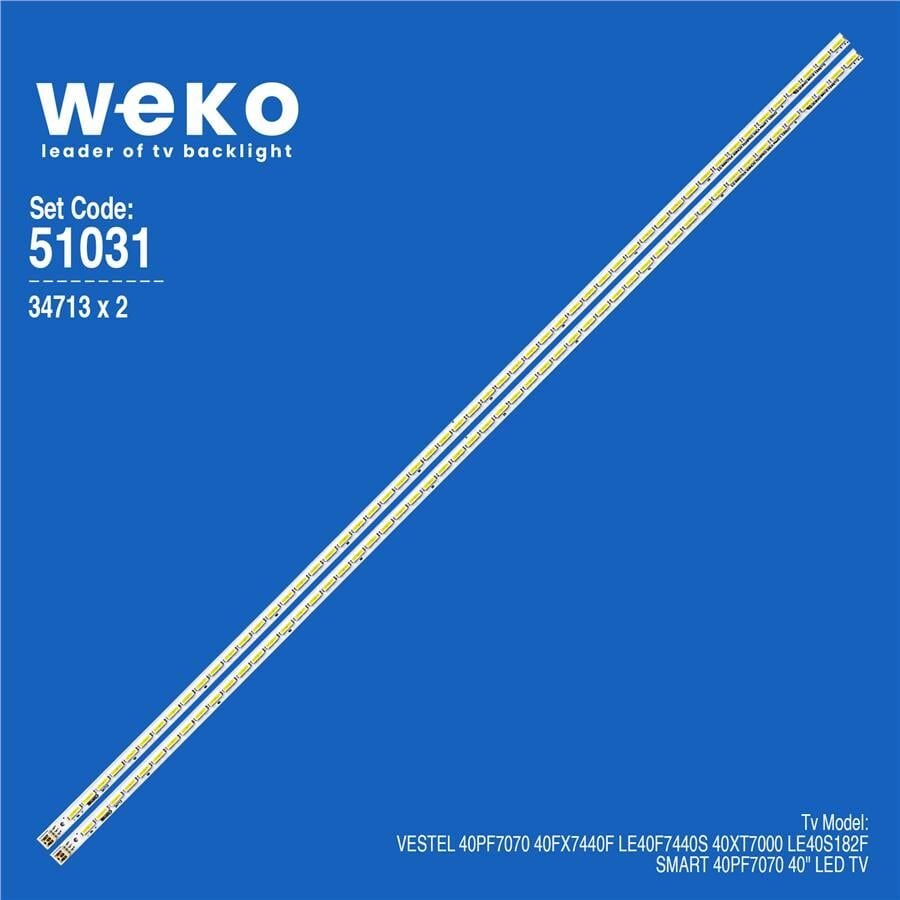 Wkset-6031 34713X2 40Inch 7020Pkg 54Ea Rev0.1 120522 2 Adet Led Bar (54Led)