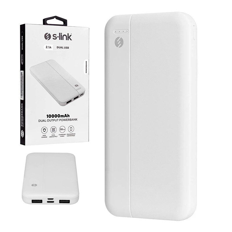 S-Link LP-G10N 10000 Mah Taşınabilir Powerbank