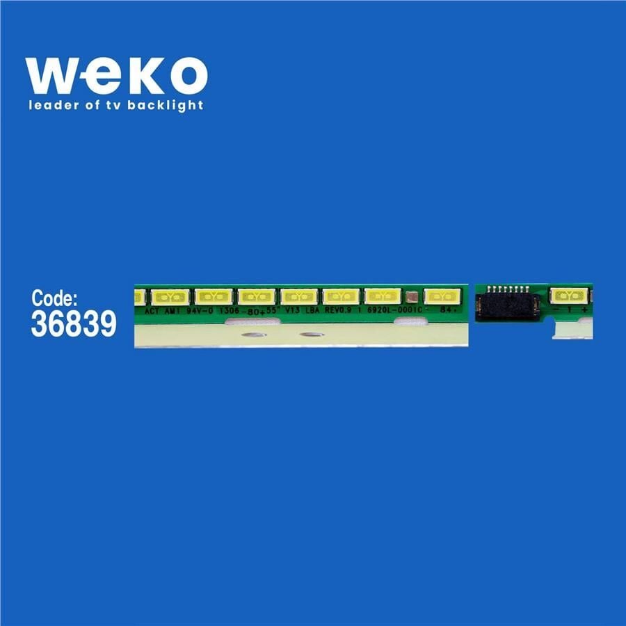 Wkset-6033 36839X1 55 V13 Lba Rev 0.9 1 6920L-0001C  1 Adet Led Bar (84Led)