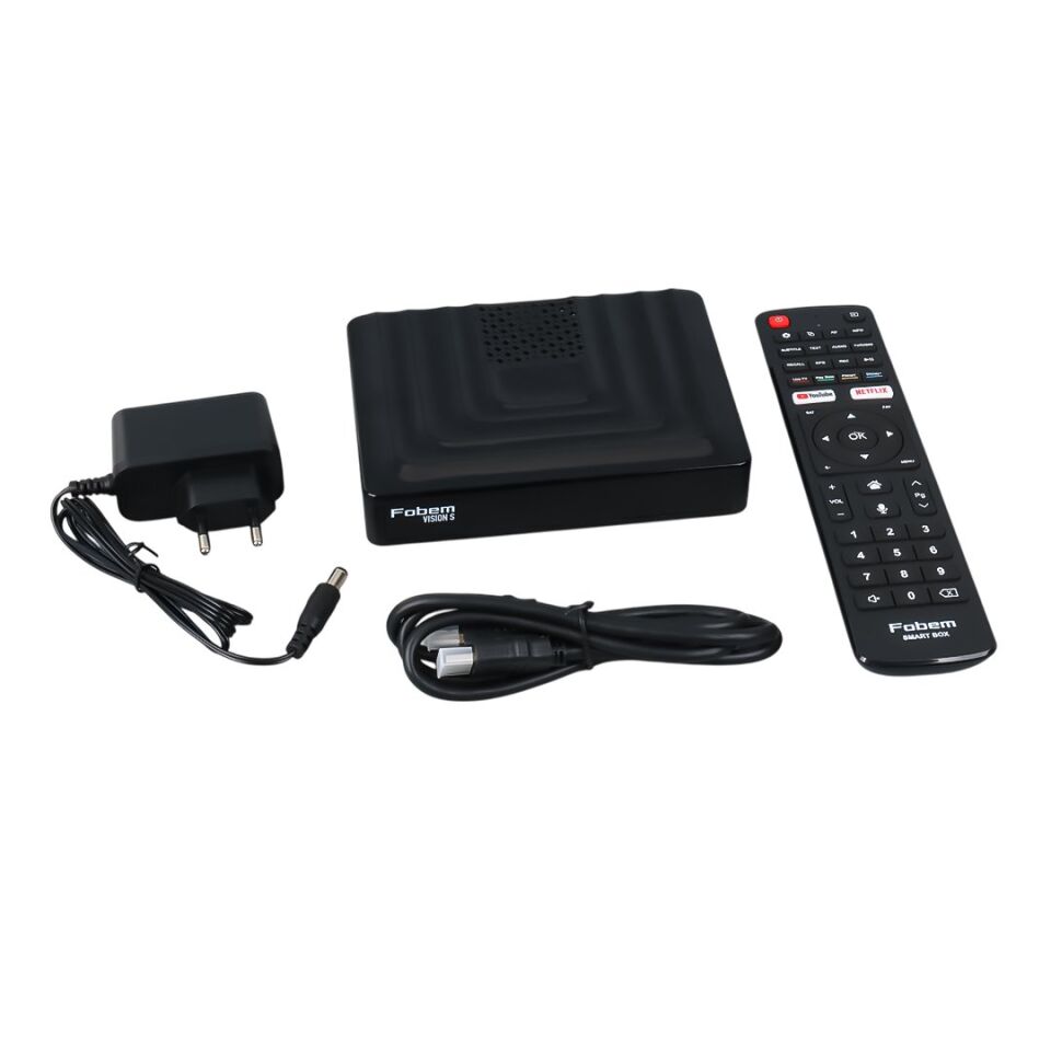 Fobem Vision S Hibrit Ses Komutlu Android 14 TV Box