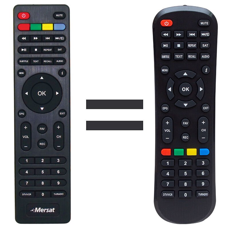 Herz Mini Full HD / Mersat Minibox HD Uydu Alıcı Kumandası