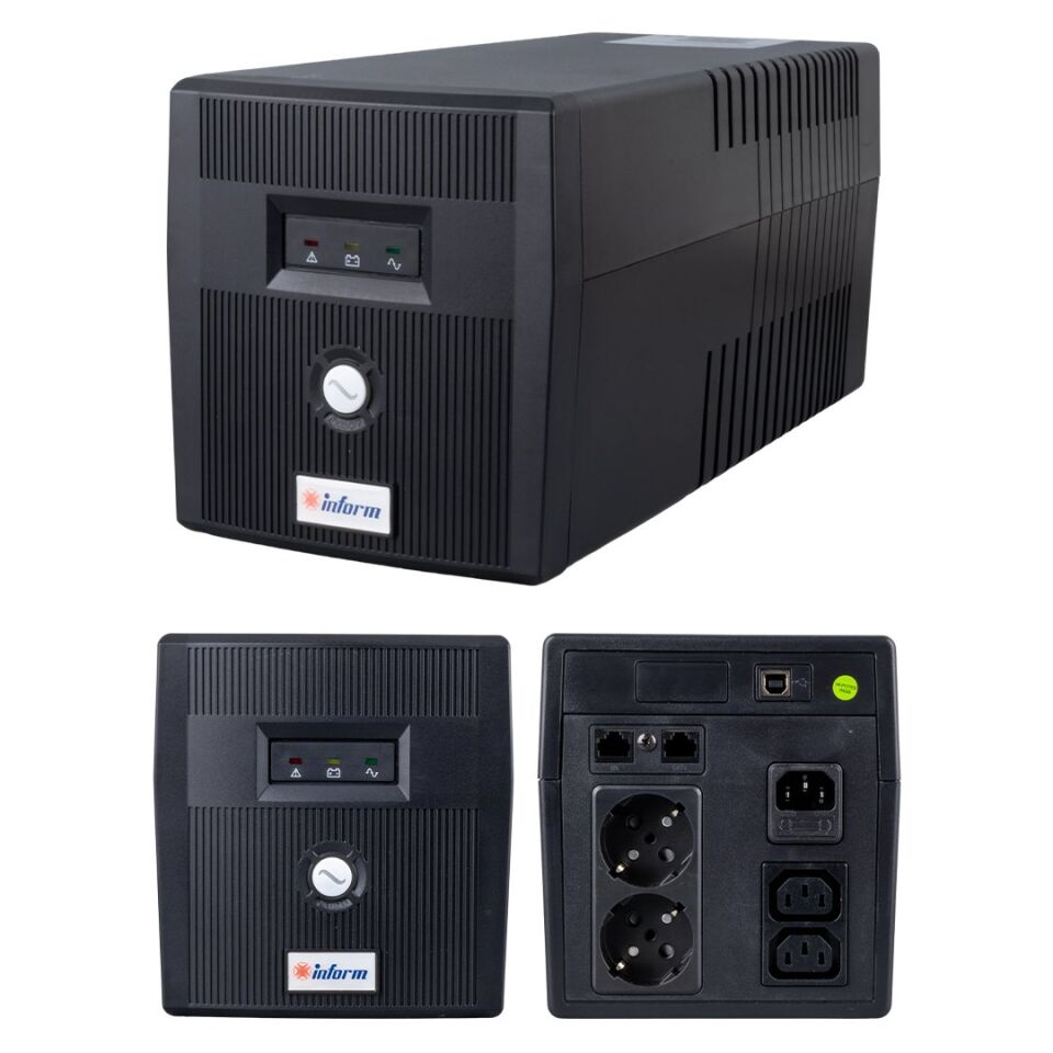 Inform Guardian 1200VA 7-20 Dakika Line Interactive UPS