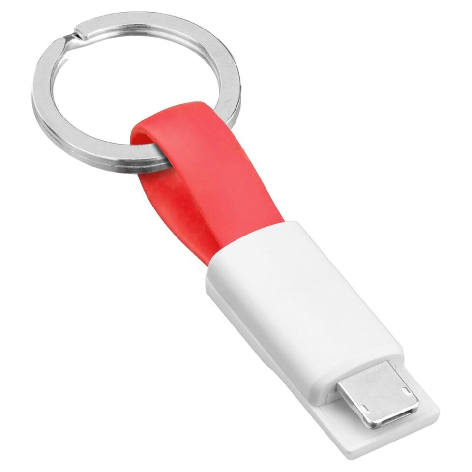 Powermaster Type C / Lightning Anahtarlık USB Şarj Kablosu