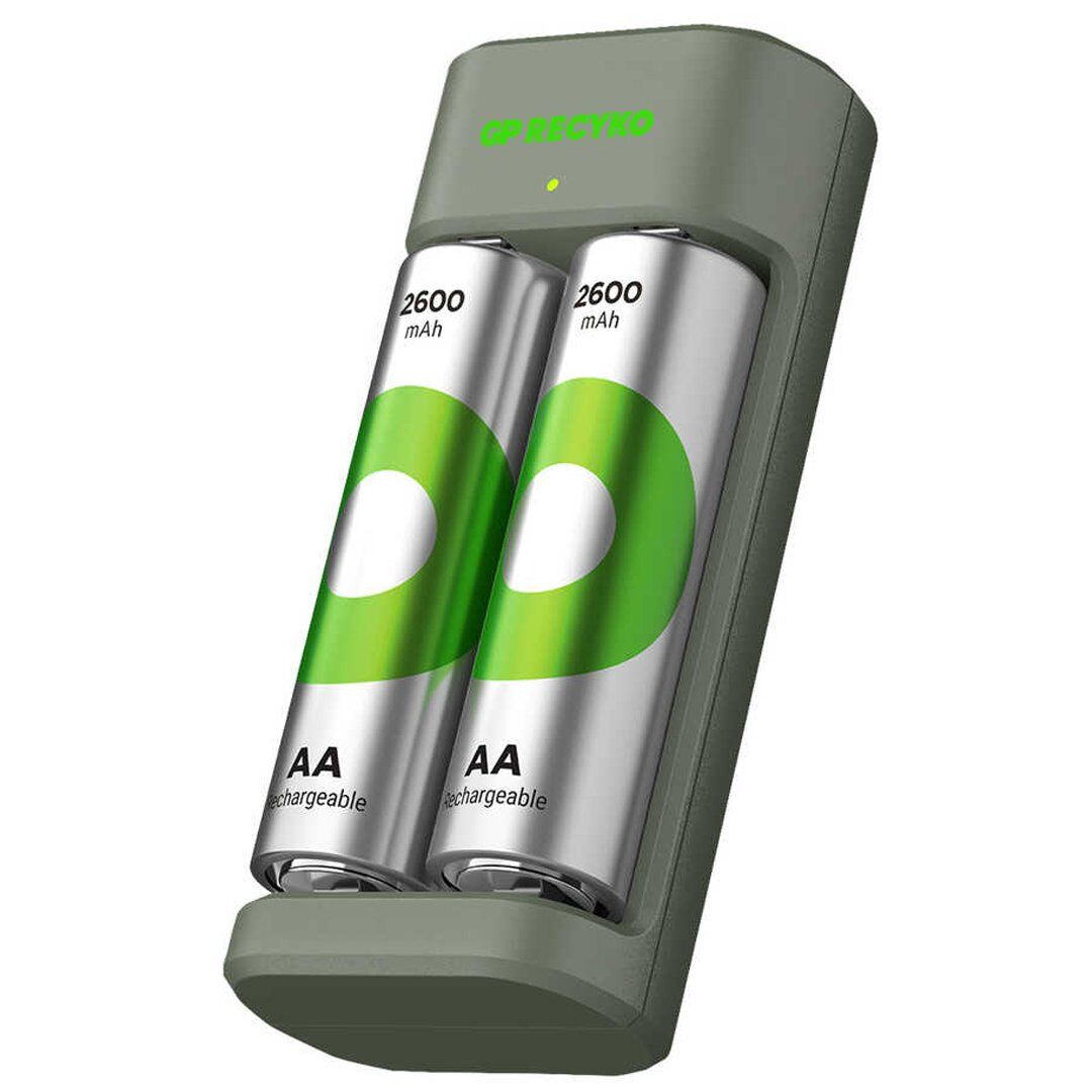 Gp Recyko E221 2x 2600 mAh R6 AA Kalem Pilli Şarj Cihazı