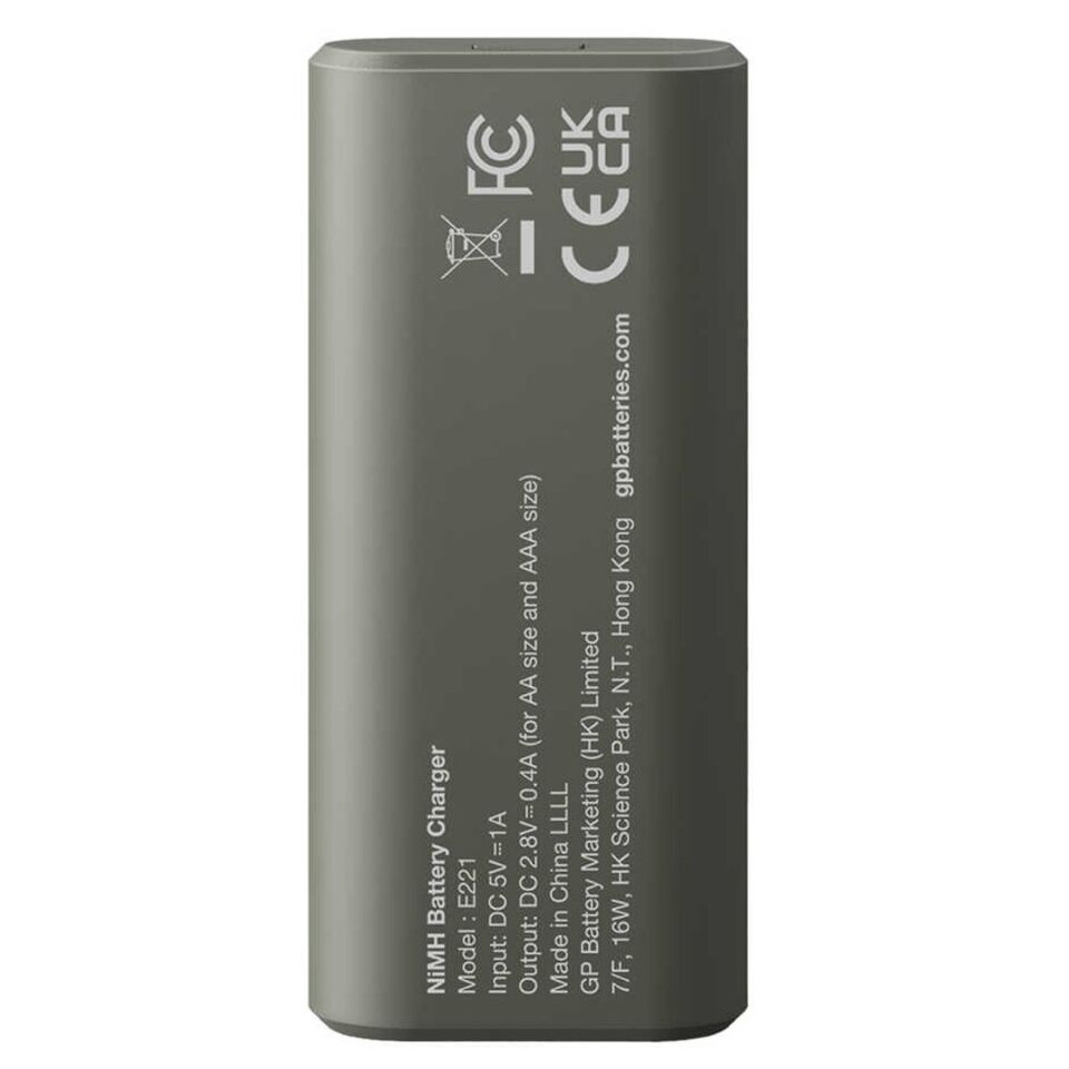 Gp Recyko E221 2x 2600 mAh R6 AA Kalem Pilli Şarj Cihazı