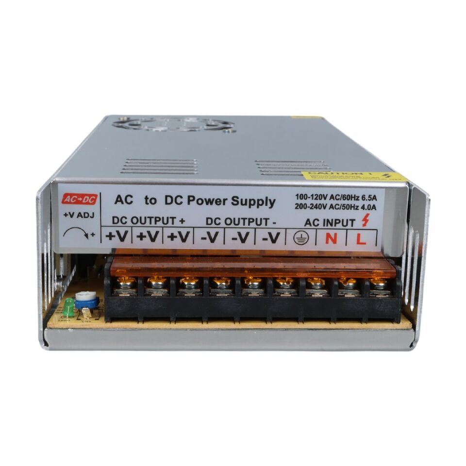 Botech BS-1140A 12 Volt 40 Amper 480 Watt Metal Kasa Adaptör