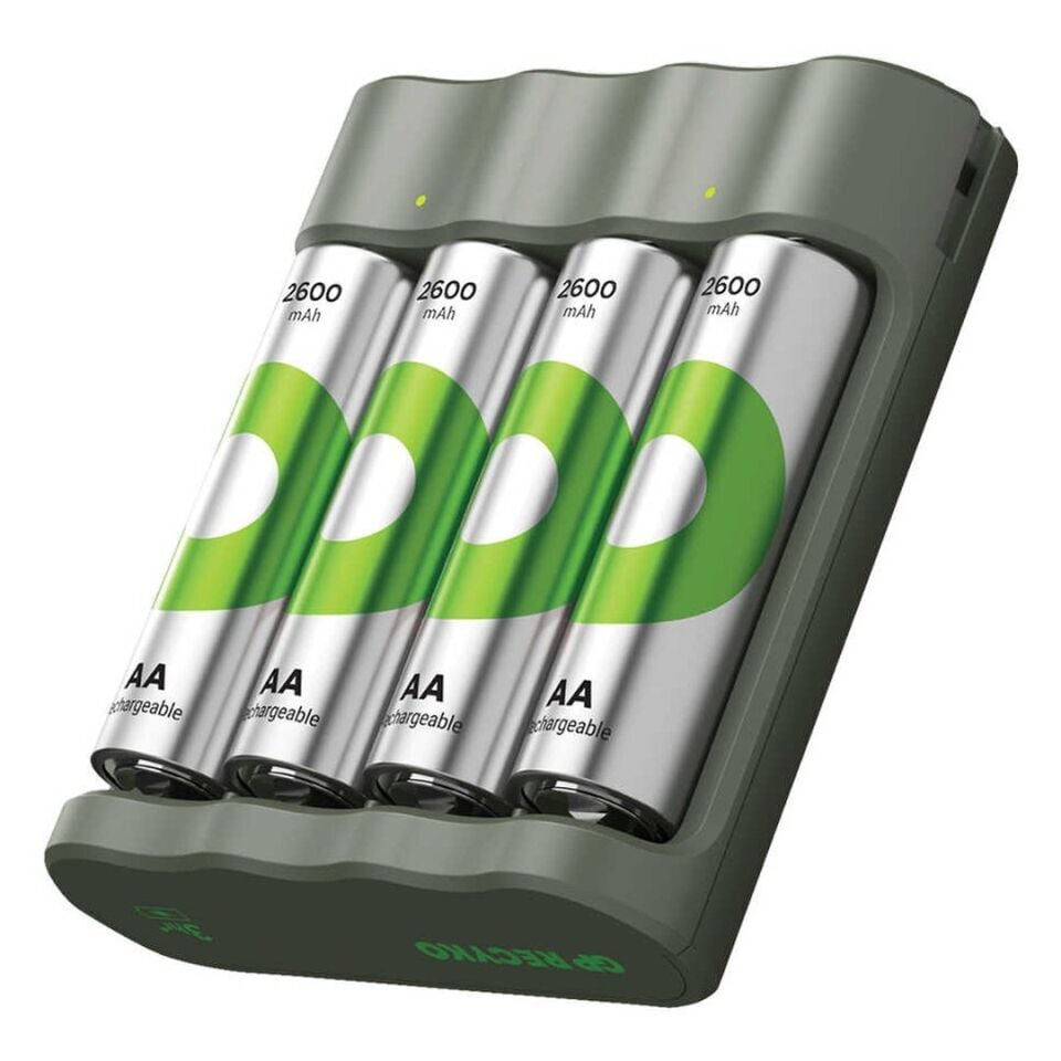 Gp Recyko B441 4x 2600 mAh R6 AA Kalem Pilli Şarj Cihazı