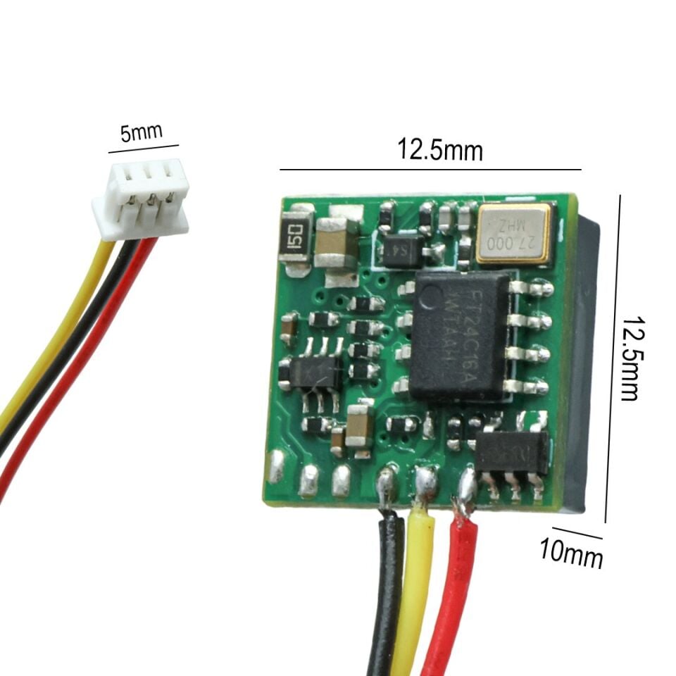 Hello 3.6Mm 800 Tvl 1/4 Sensör Mikrofonlu Mini Kamera