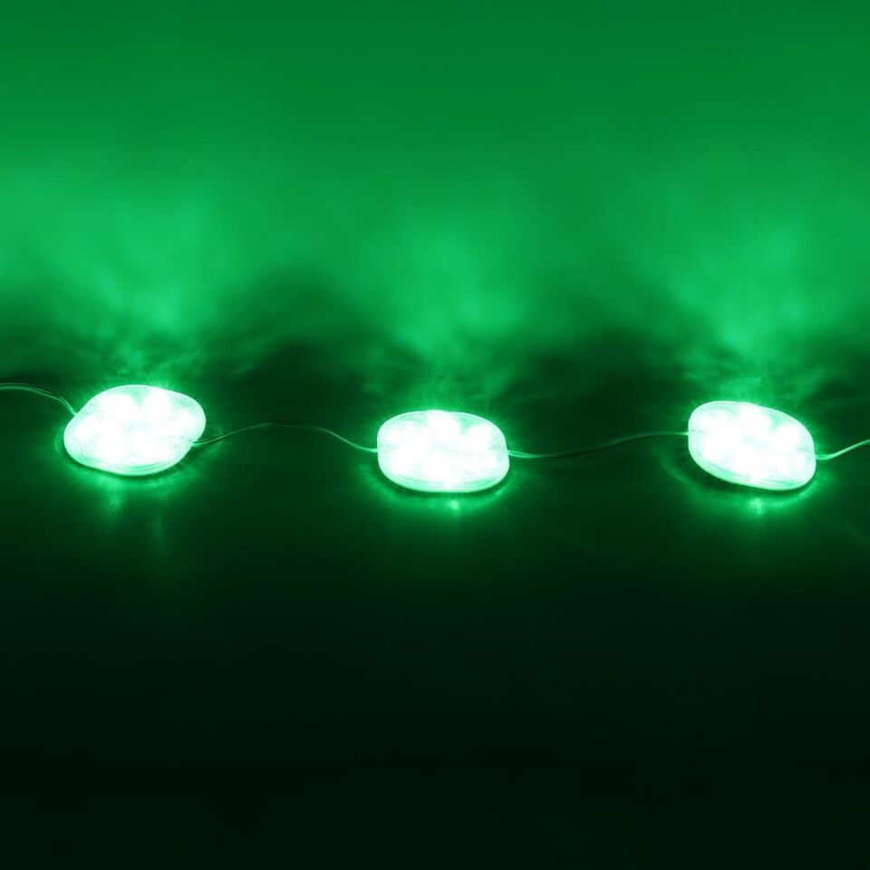 PowerMaster 12 Volt 3 Watt Yeşil Sabit Modül Led