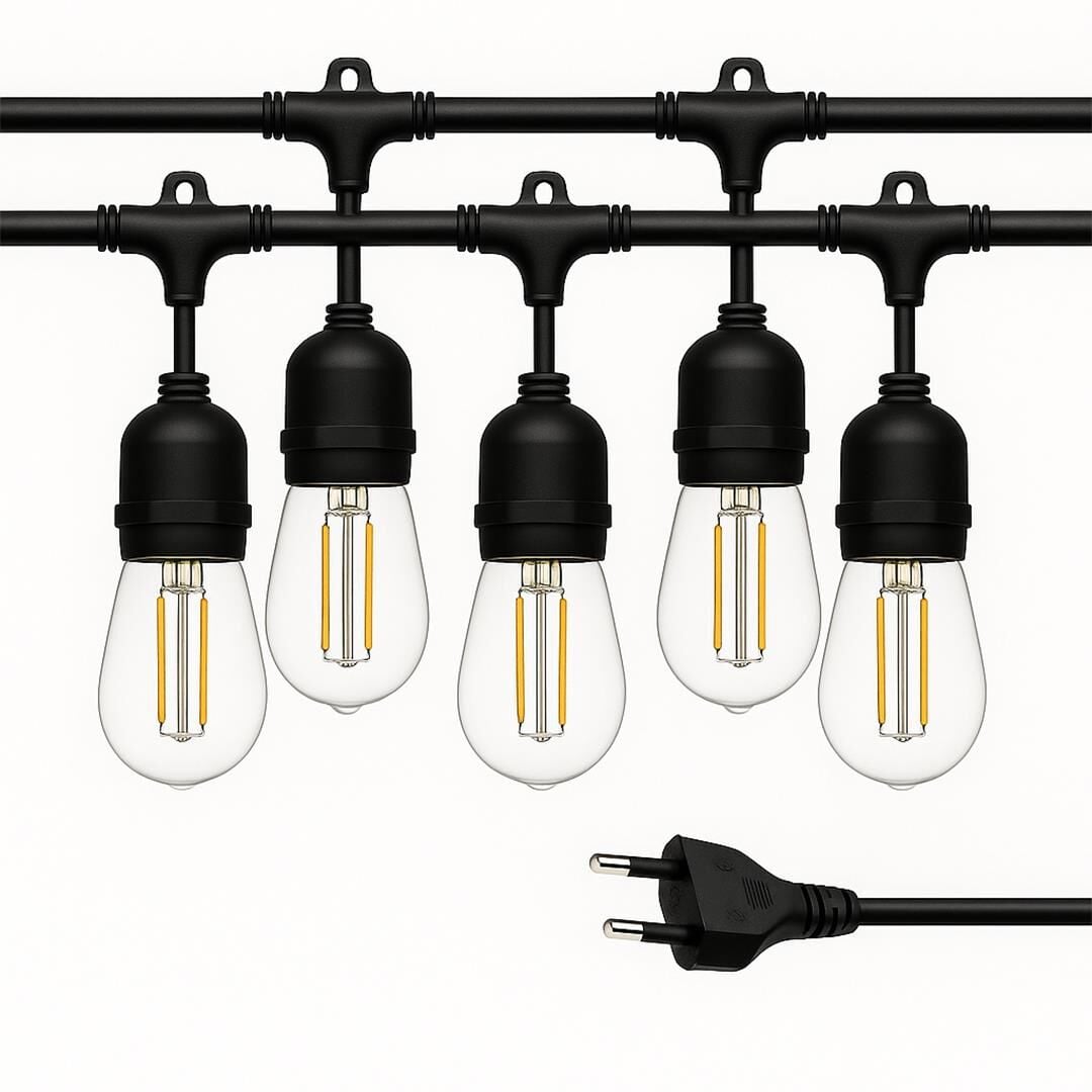 Ledx KB00001 5'Li E27 Duy Sıralı 5 Metre Lamba Kablosu