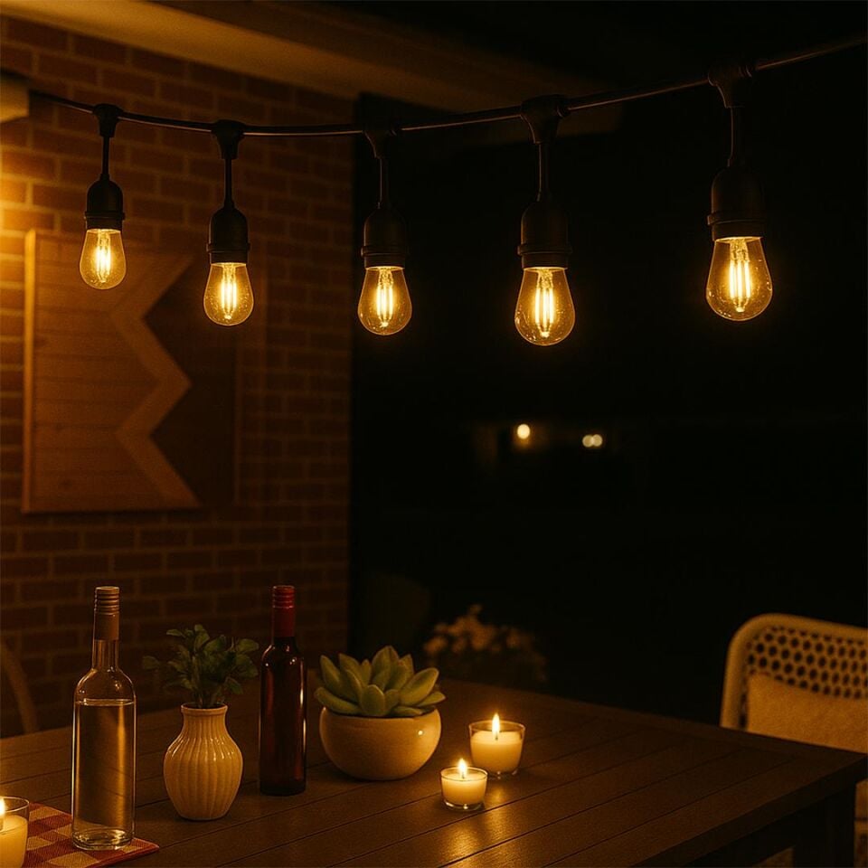 Ledx KB00001 5'Li E27 Duy Sıralı 5 Metre Lamba Kablosu