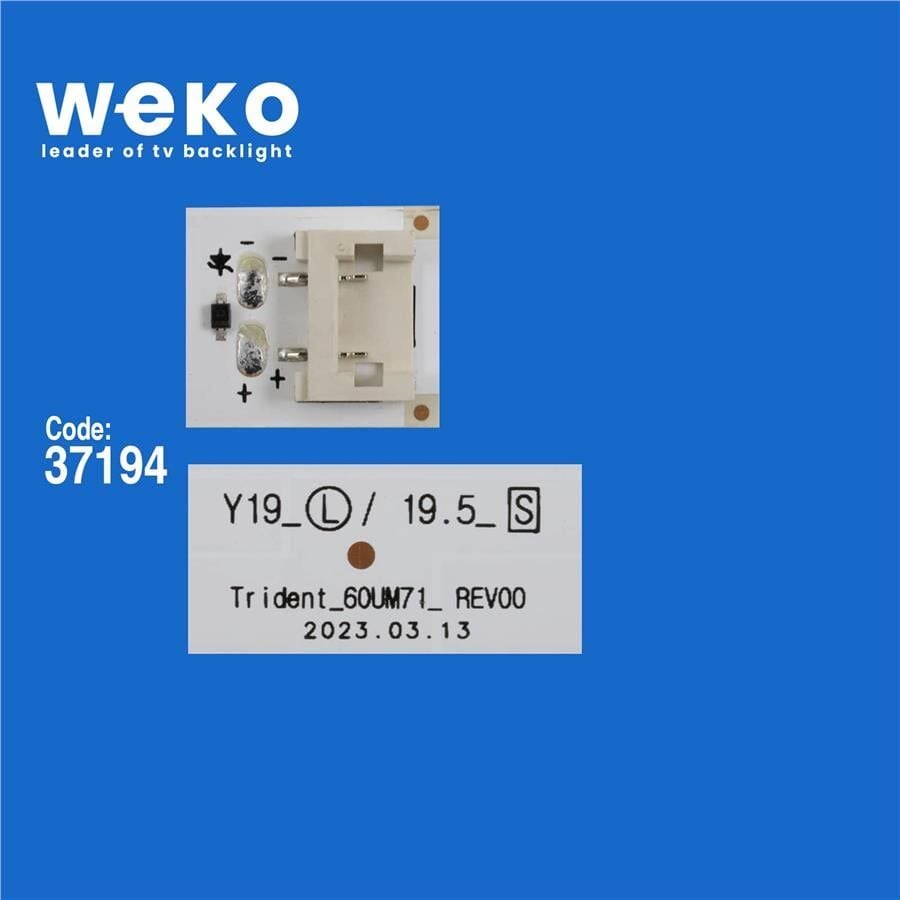 Wkset-6493 37194X5 Lgıt_Y19_60Um71 60Um71_Rev02_190121  5 Adet Led Bar