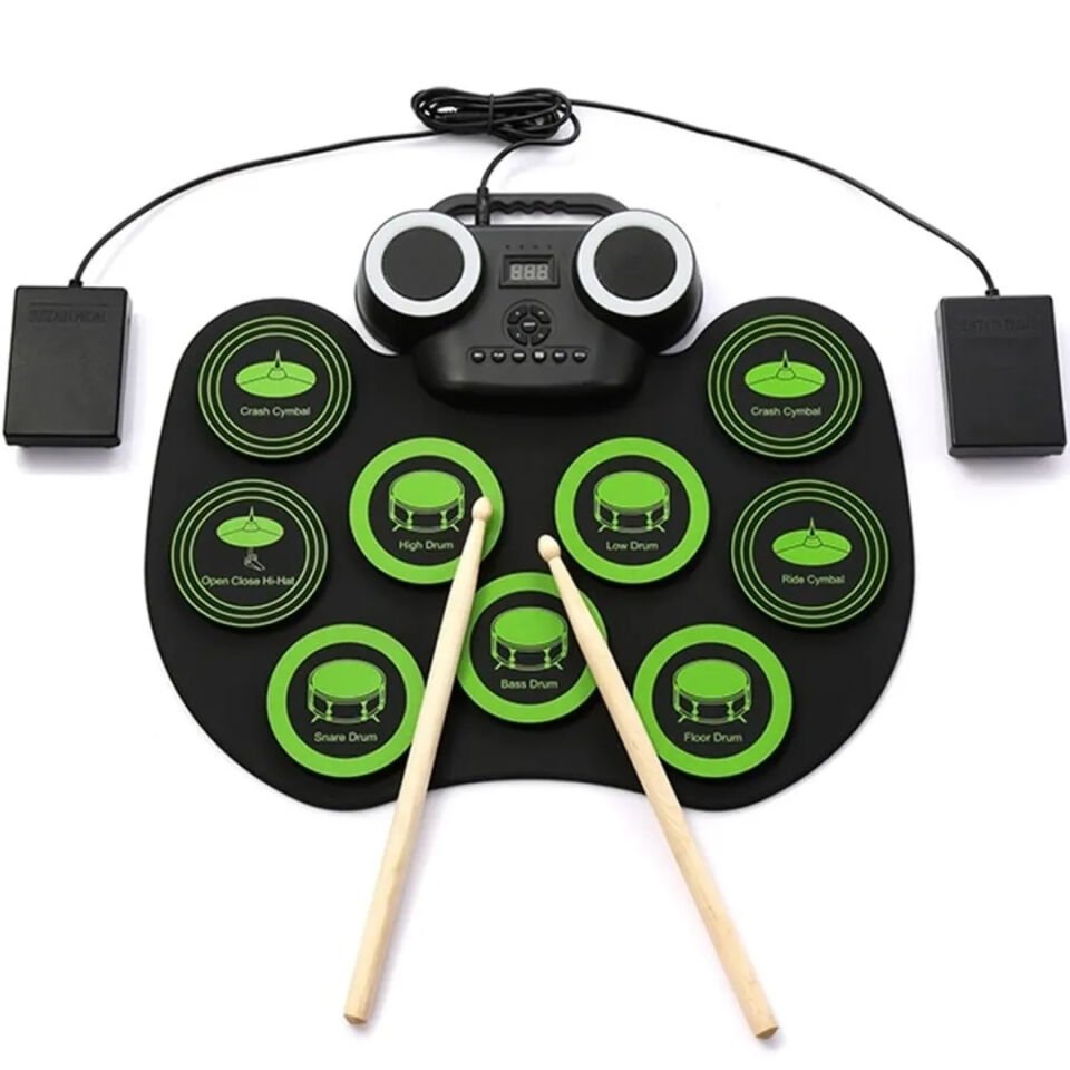 Magicvoice G600R 9 Ped Elektronik Roll Up Davul Kiti