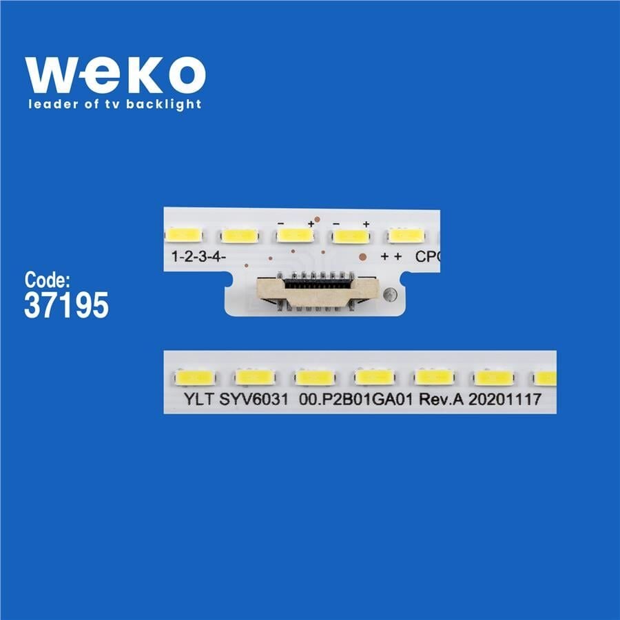 Wkset-6494 37195X4 Ylt Syv6031 00.P2b01ga01 Rev.A  4 Adet Led Bar (64Led)