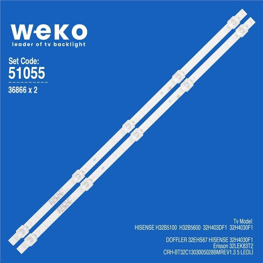 Wkset-6055 36866X2 Crh-Bt32c1303005028bmrev1.3 2 Adet Led Bar