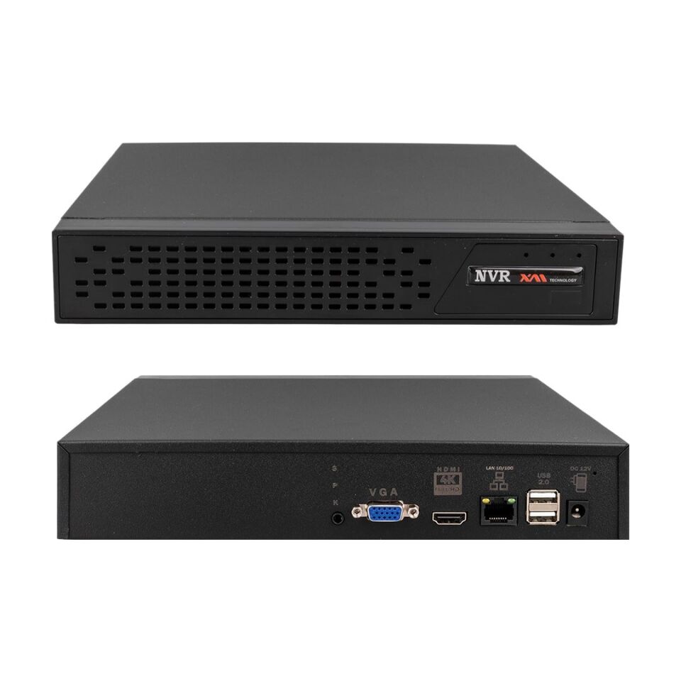 Karer KR-404-N16 16 Kanal 4K (5 MP Kamera Destekli) 5in1 Xvr Kayıt Cihazı