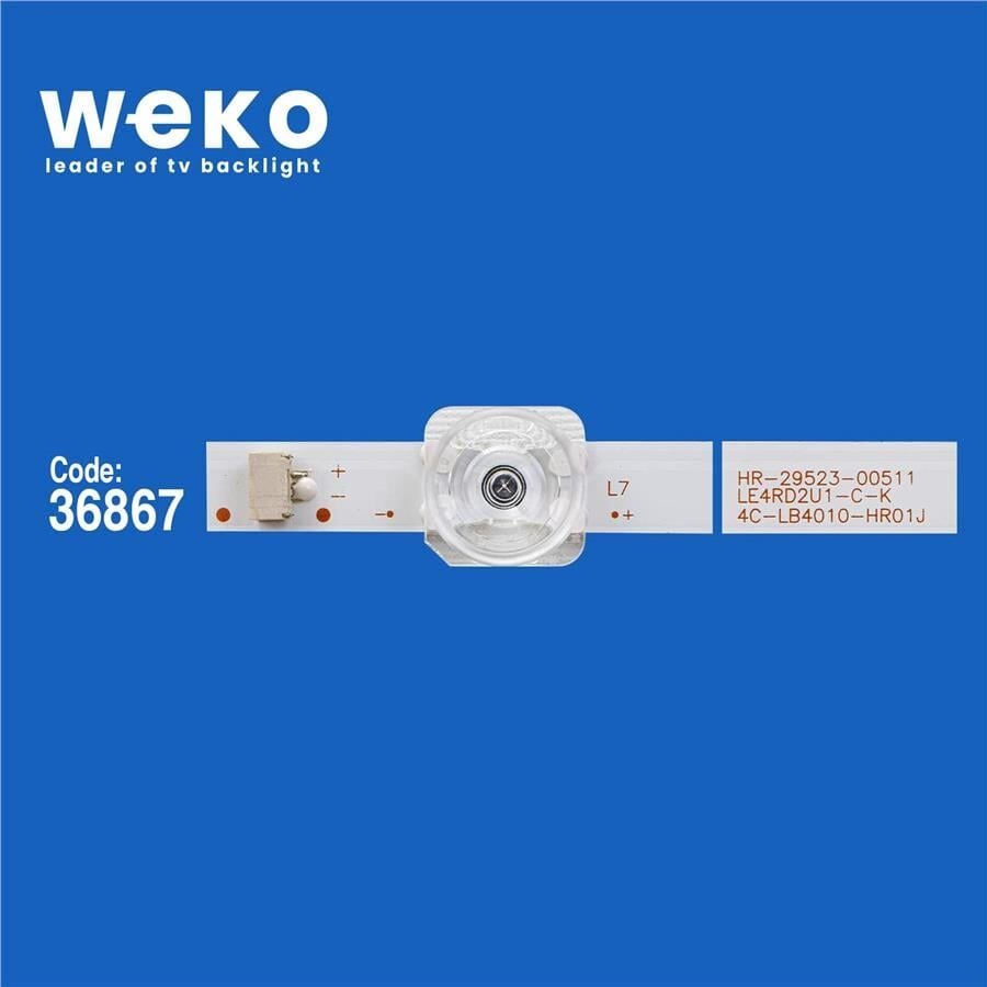 Wkset-6056 36867X2 40Hr330m10a0 V4 4C-Lb4010-Hr01 J  2 Adet Led Bar