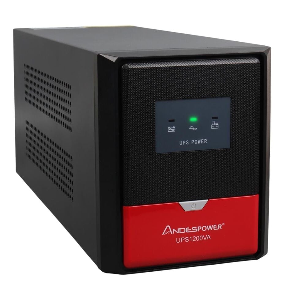 Andespower UPS1200VA 1200VA 12V7.5Ahx2 UPS Kesintisiz Güç Kaynağı