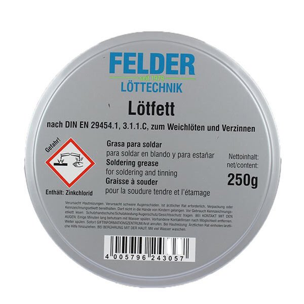 Lötfett 250 Gram Lehim Pastası