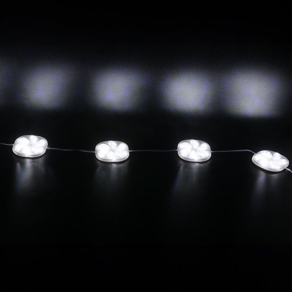 PowerMaster 12 Volt 3 Watt Beyaz Yanıp Sönen Çakar Modül Led