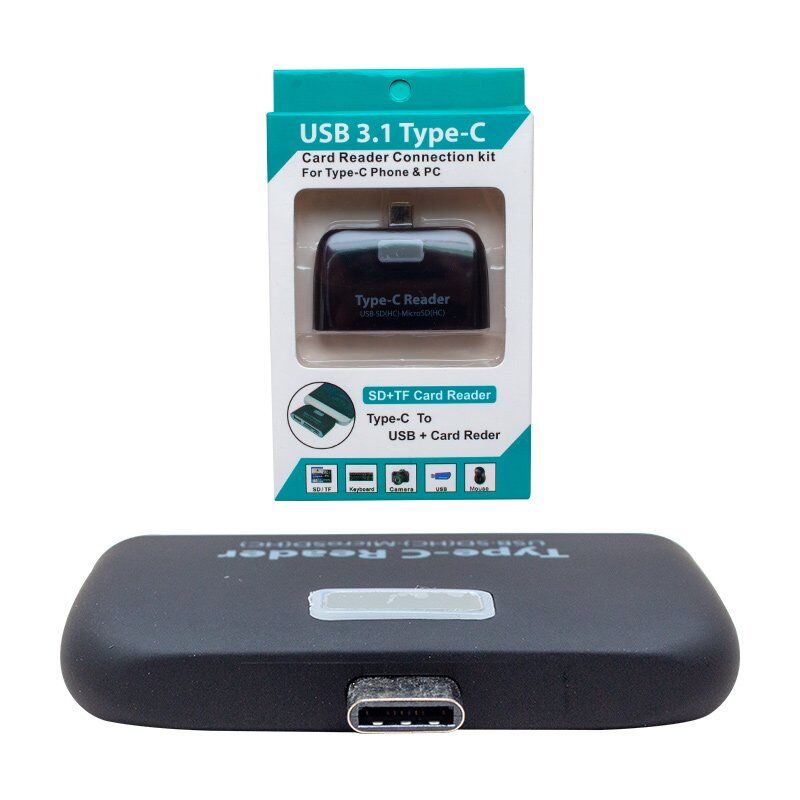 Powermaster PM-1644 USB Type-C 3.1 Kart Okuyucu Kit