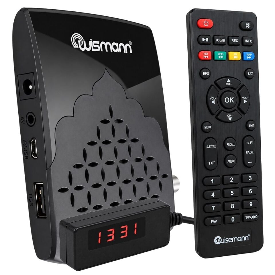 Wismann W2000 Full HD Dijital Mini Uydu Alıcısı