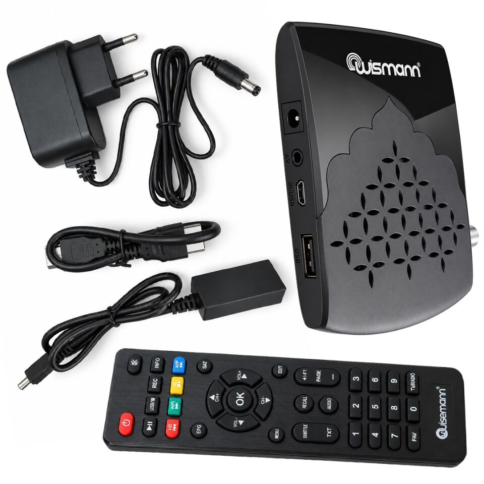 Wismann W2000 Full HD Dijital Mini Uydu Alıcısı
