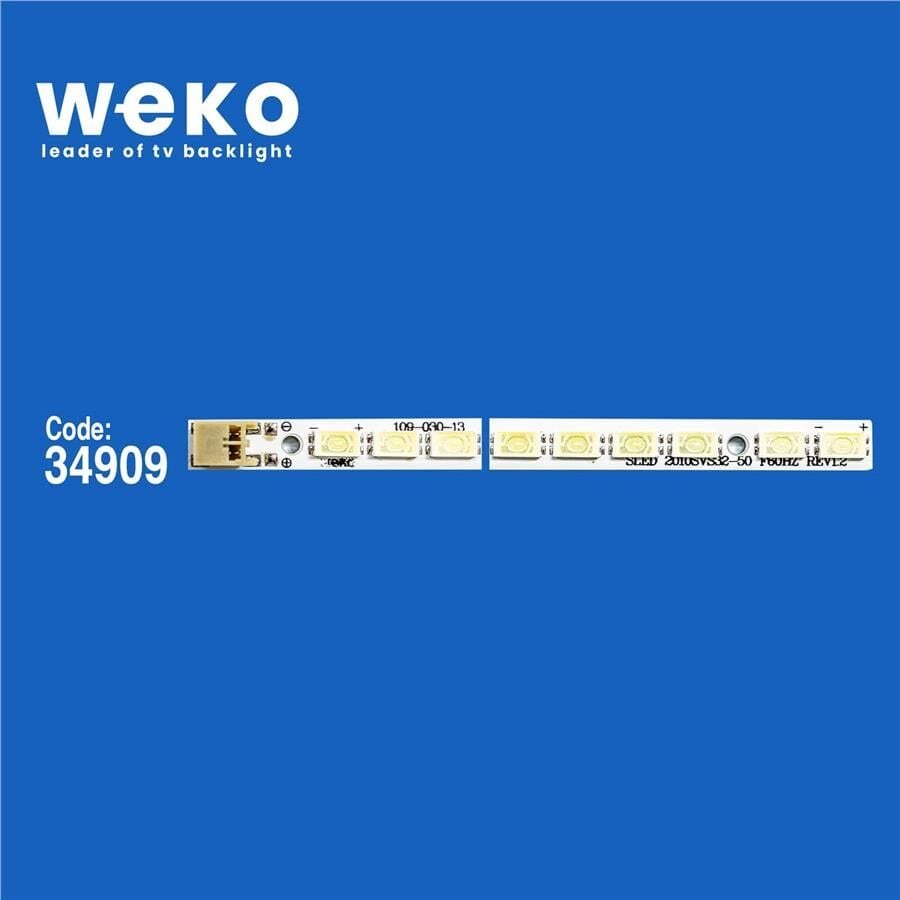 Wkset-6500 34909X2 Sled 2010Svs32_50 F60hz Rev1.2  Lmb-3200Bm11  2 Adet Led Bar (50Led)