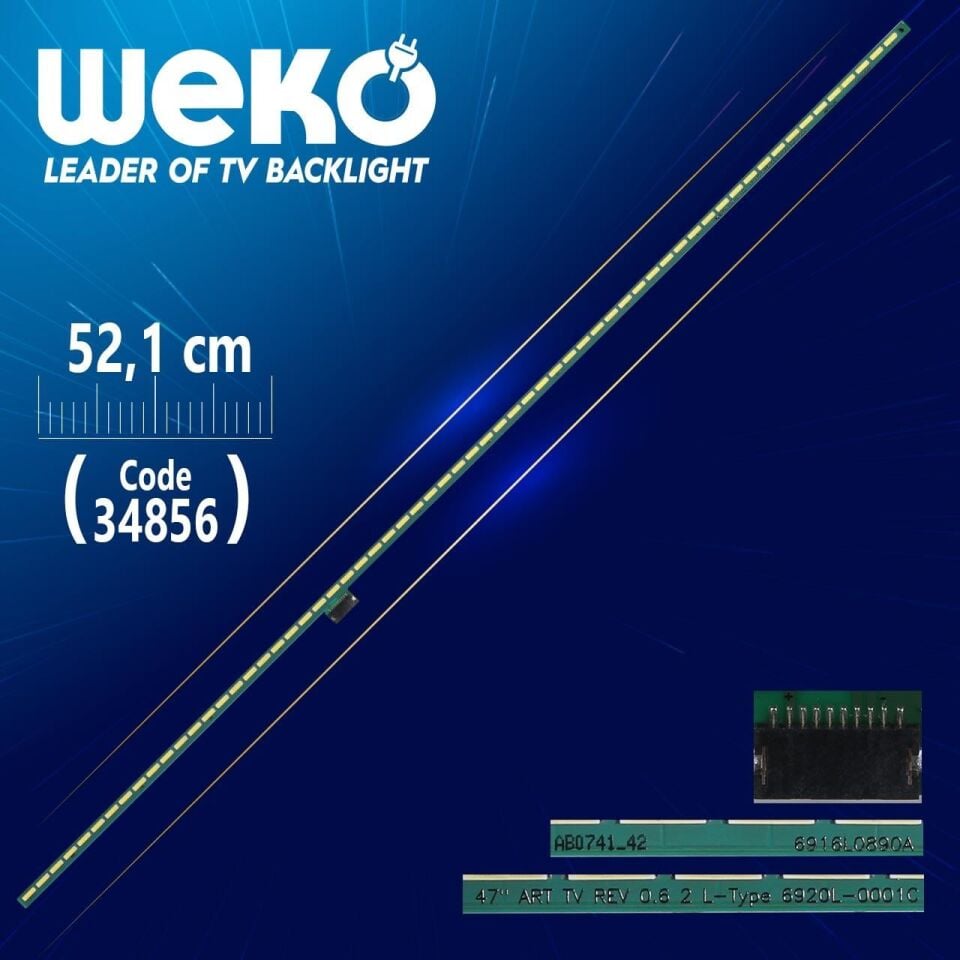 47'' ART TV REV 0.6 2 R-TYPE 6920L-0001C - 52.2 Cm 63 Ledli - WK-389 Led Tv Bar