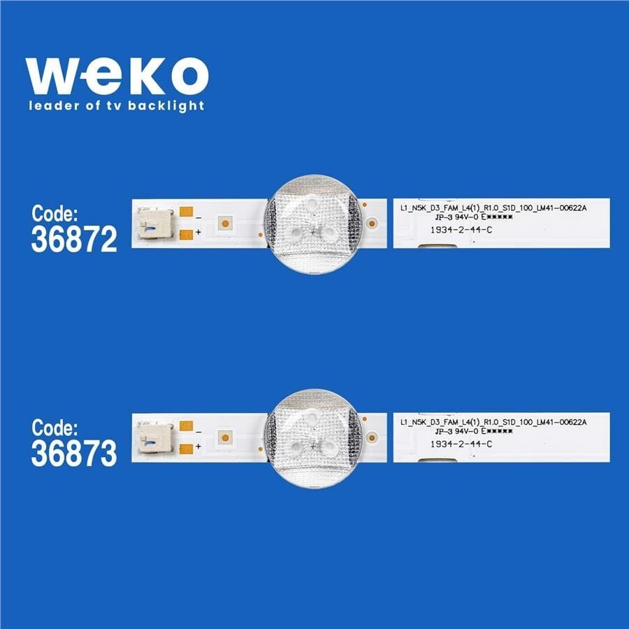 Wkset-6507 36872X4 36873X4  L1_N5K_D3_Fam_L4/R3 4 Adet Birleştirilmiş Led Kod 4 Adet Led Bar
