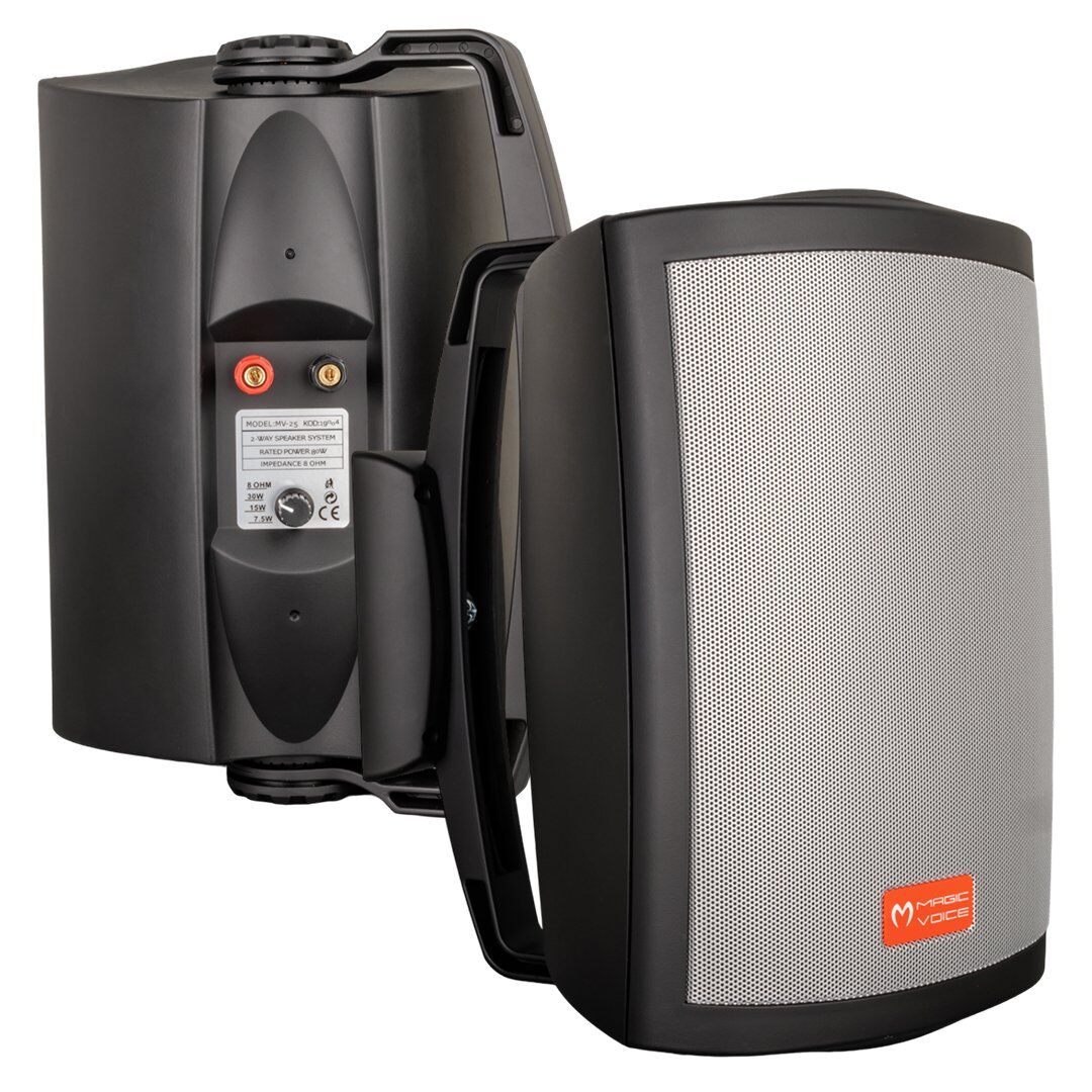 Magicvoice MV-25 16 Cm 80W Siyah Sütun Hat Trafolu Hoparlör