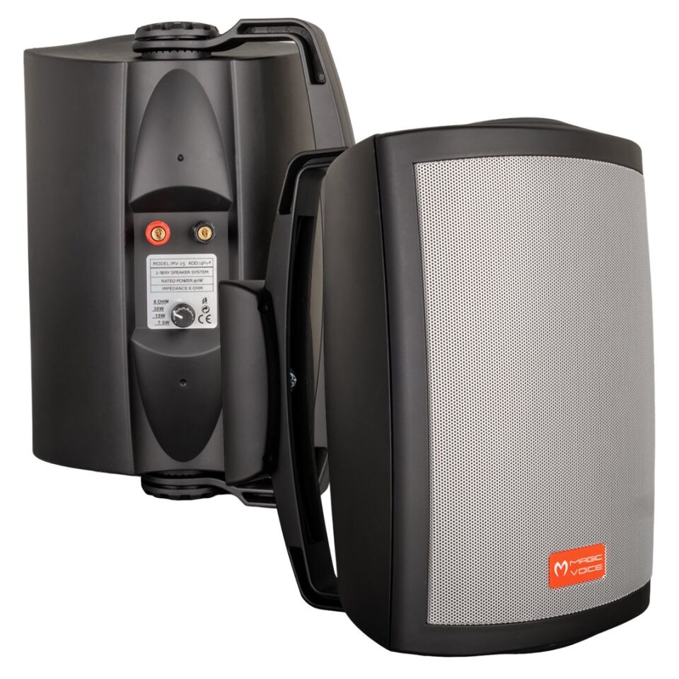 Magicvoice MV-25 16 Cm 80W Siyah Sütun Hat Trafolu Hoparlör