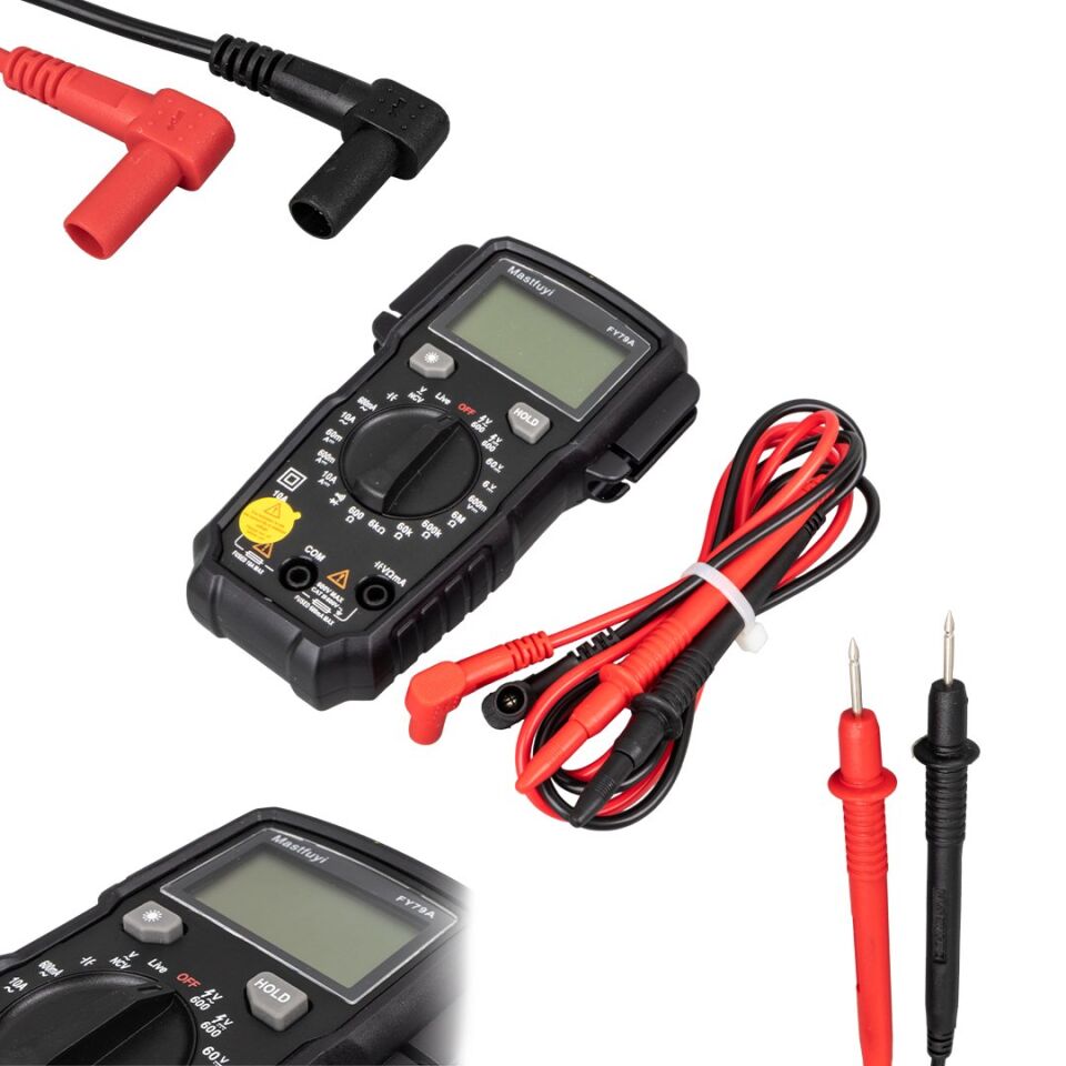 Powermaster FY79A Digital Multimetre Ölçü Aleti True Rms