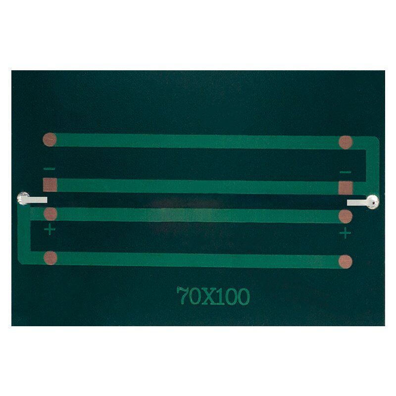 Solar Güneş Paneli 70x100 Mm 6 Volt (Öğrenciler İçin)