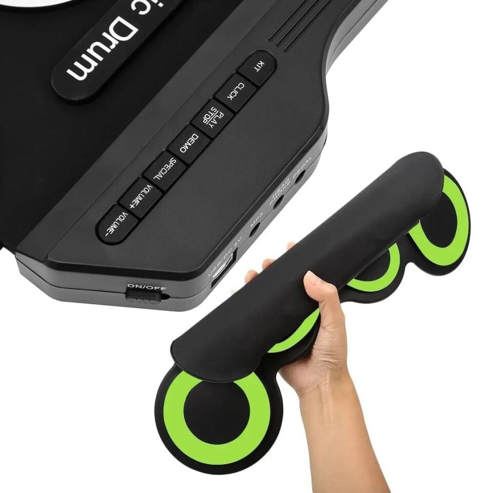 MagicVoice G3002 Elektronik Bateri Roll UP Davul Matı Kiti