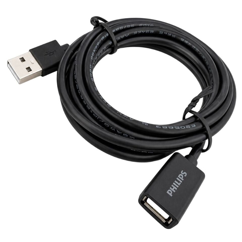Philips SWR1526F/93 2 Metre USB 2.0 Uzatma Kablosu