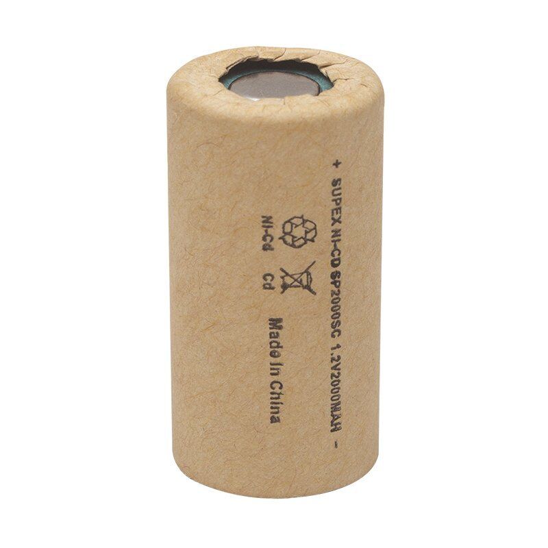 Supex 2000SC Tekli 1.2 V 2000mA NI-CD Süpürge Pili