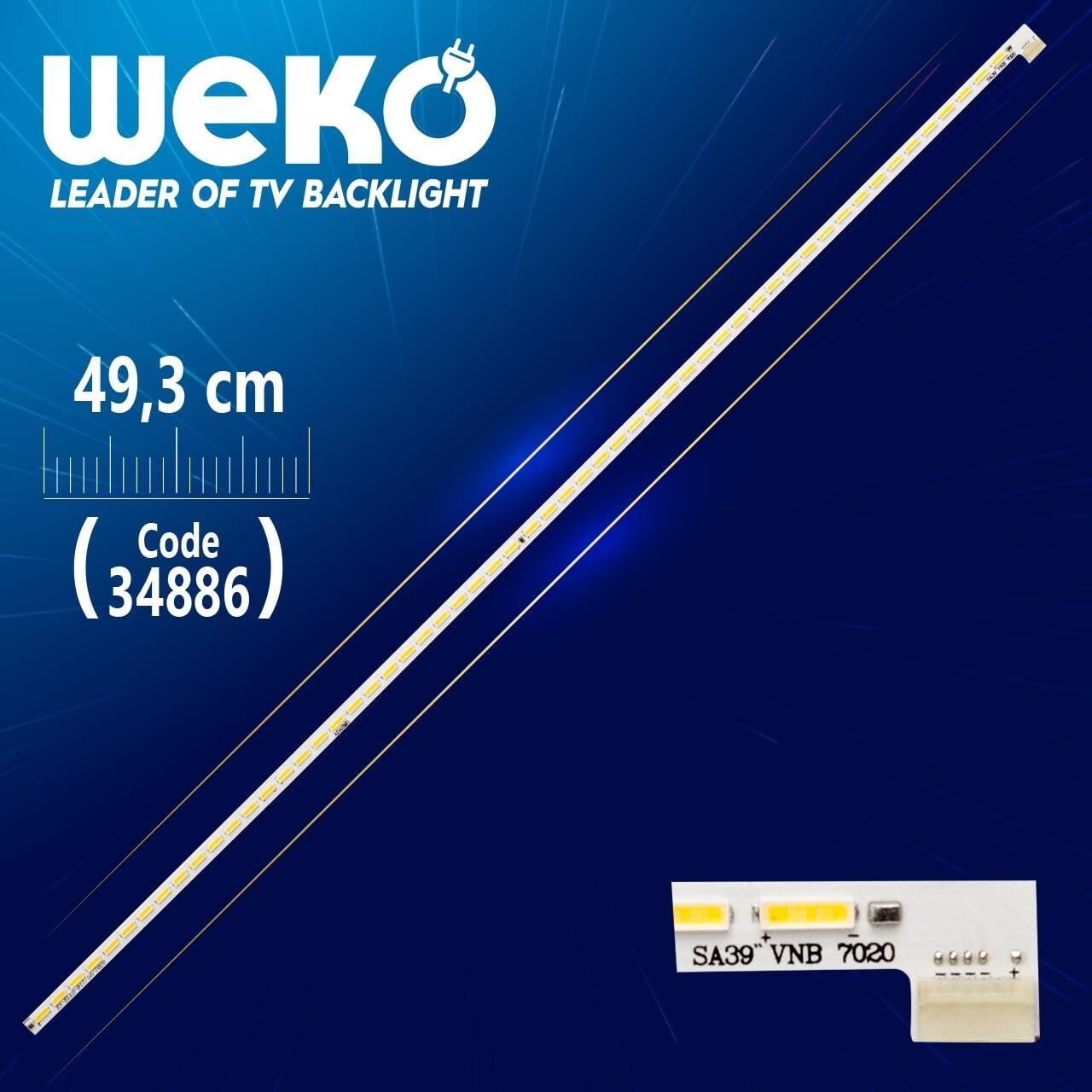 Lg Innotek Sa39 Vnb 7020  56 Ledli 49.3 Cm  - (Wk-316)