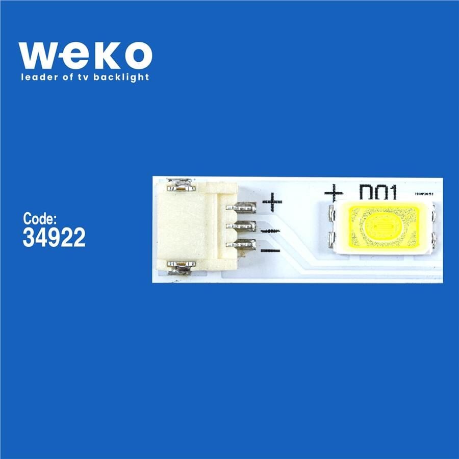 Wkset-6072 34922X2 31T12-01A - Wt-31T12001-Mxb6x-X-1-05L-7629 L019  2 Adet Led Bar (36Led)