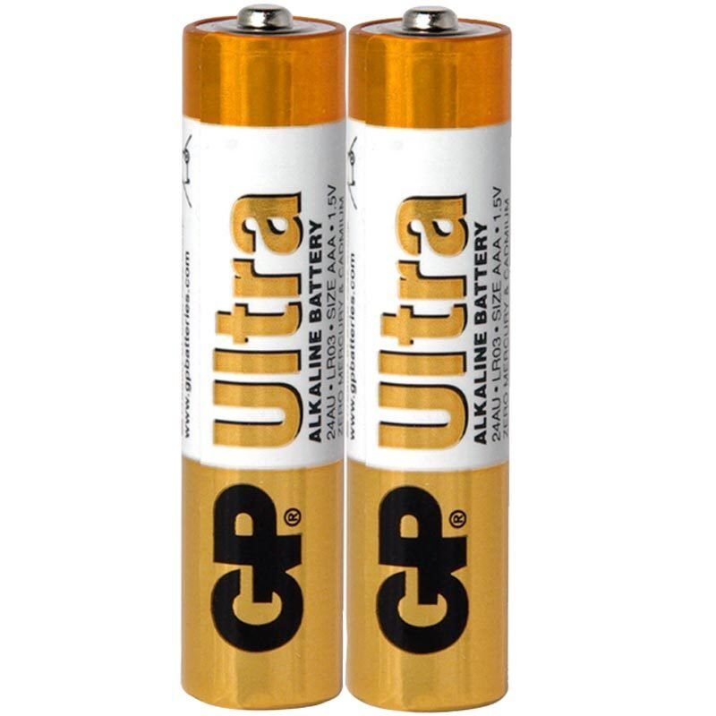 GP 24AU-2U2 Alkalin 2'li AAA İnce Kalem Pil